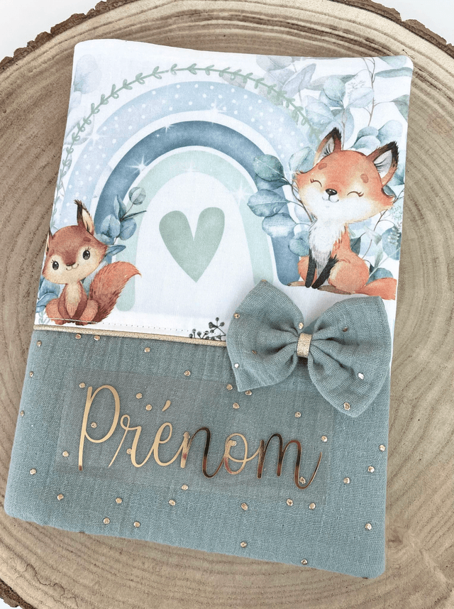 Protège carnet de santé personnalisable 
