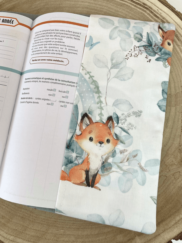 Protège carnet de santé personnalisable 