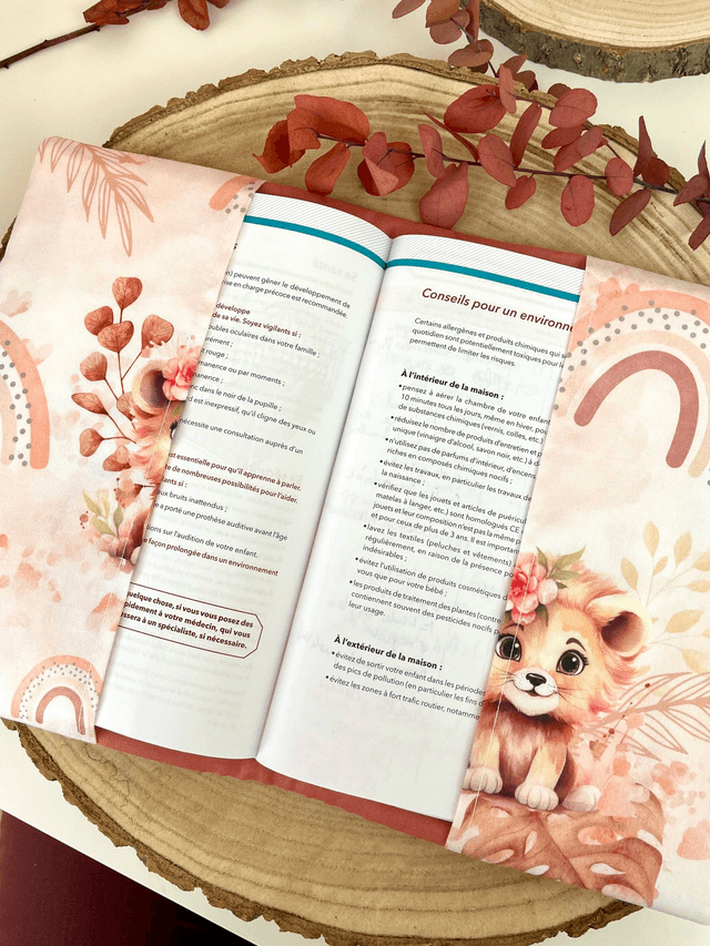 Protège carnet de santé personnalisable
