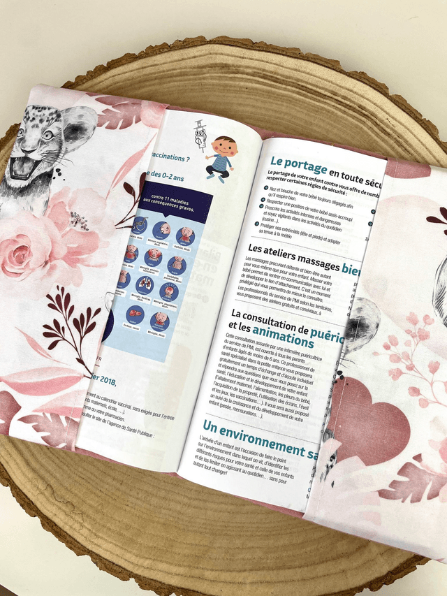 Protège carnet de santé personnalisable 