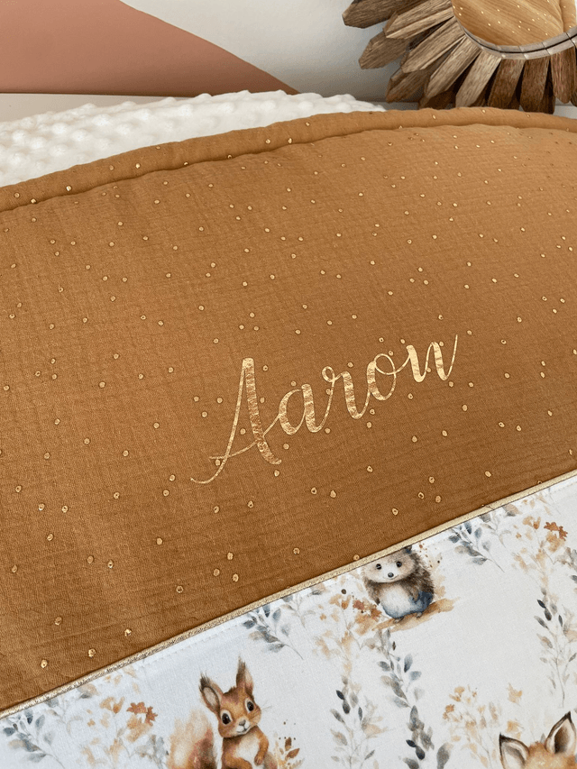 Couverture personnalisée toute douce