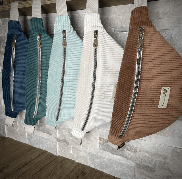 Sac Banane velours 